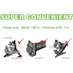 گیره دوربین تایم لپس brinno مدل TAKEWAY-CLAMPOD-T1 - Image 5